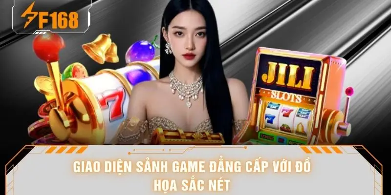 Giao diện sảnh game đẳng cấp với đồ họa sắc nét