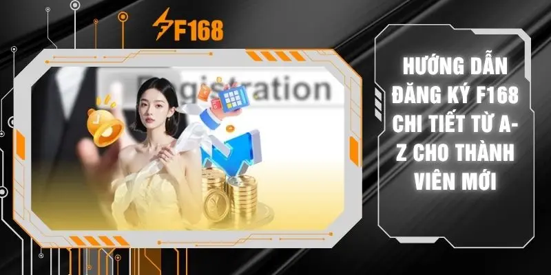 Hướng Dẫn Đăng Ký F168 Chi Tiết Từ A-Z Cho Thành Viên Mới