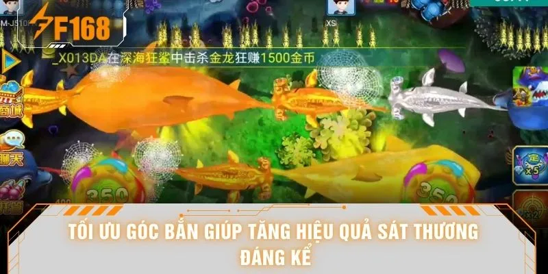 Tối ưu góc bắn giúp tăng hiệu quả sát thương đáng kể